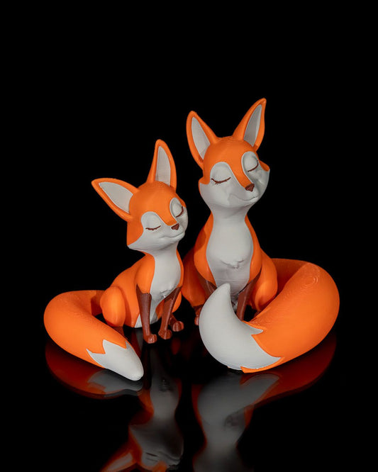 Wise Fox Bookends
