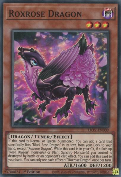 Roxrose Dragon - Lightning Overdrive (LIOV) LIOV-EN009