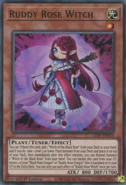 Ruddy Rose Witch - Lightning Overdrive (LIOV) LIOV-EN010