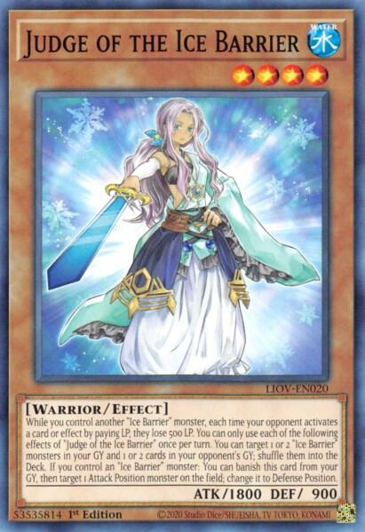 Judge of the Ice Barrier - Lightning Overdrive (LIOV) LIOV-EN020