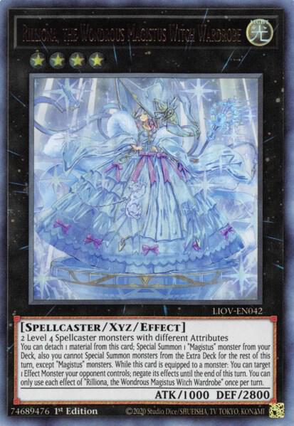 Rilliona, the Wondrous Magistus Witch Wardrobe - Lightning Overdrive (LIOV) LIOV-EN042