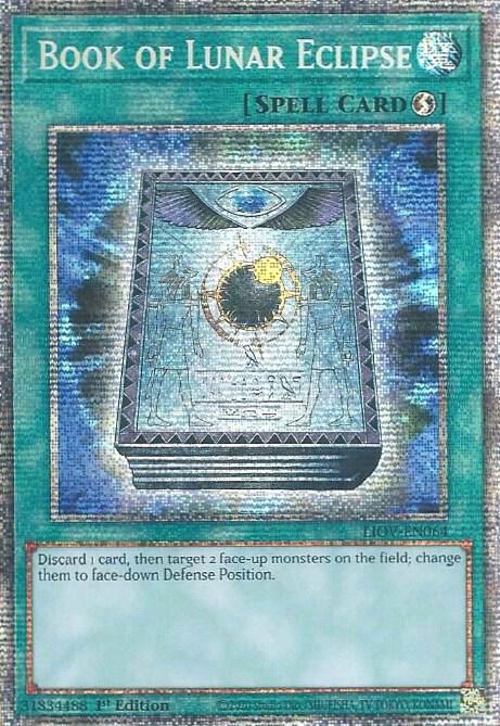 Book of Lunar Eclipse (Starlight Rare) - Lightning Overdrive (LIOV) LIOV-EN064